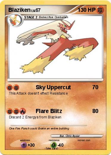 Pokemon Blaziken