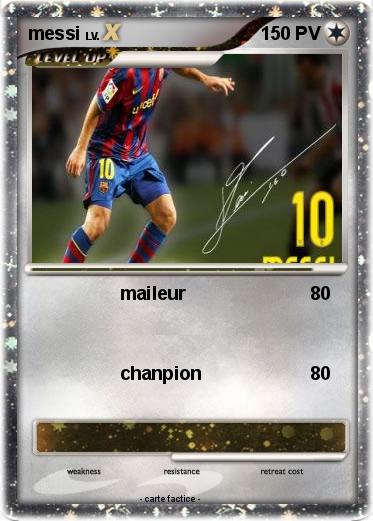 Pokemon messi