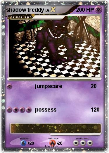Pokemon shadow freddy