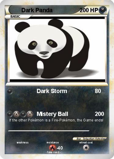 Pokemon Dark Panda