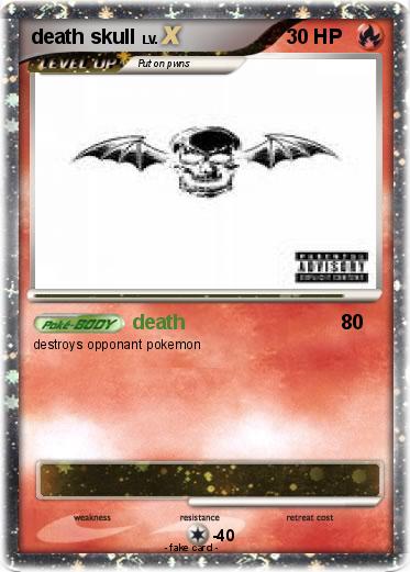 Pokemon death skull