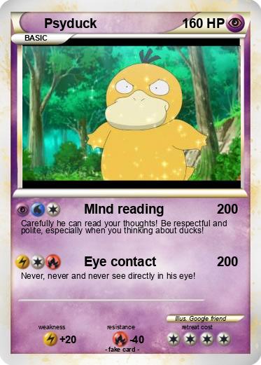 Pokemon Psyduck