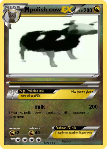 Pokemon polish cow