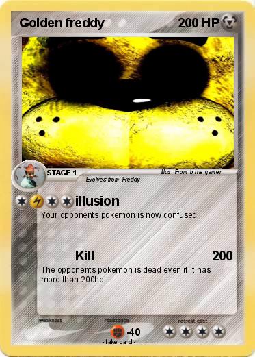 Pokemon Golden freddy