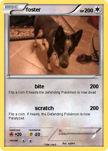 Pokemon foster