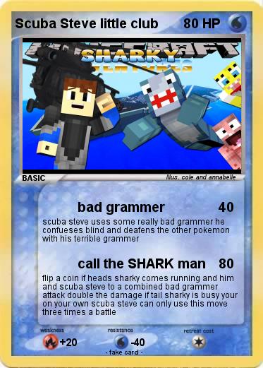 Pokemon Scuba Steve little club