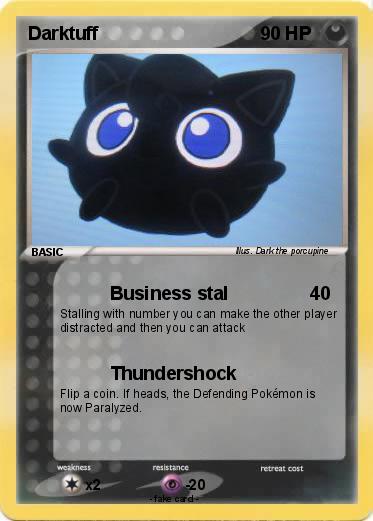 Pokemon Darktuff