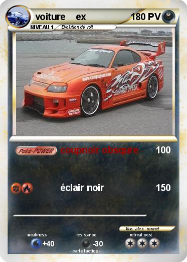 Pokemon voiture    ex