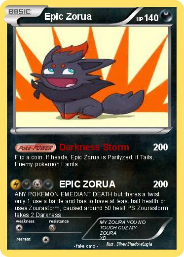 Pokemon Epic Zorua