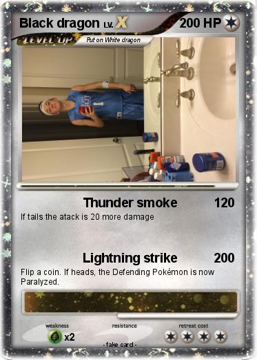 Pokemon Black dragon