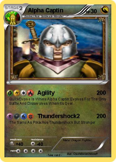 Pokemon Alpha Captin