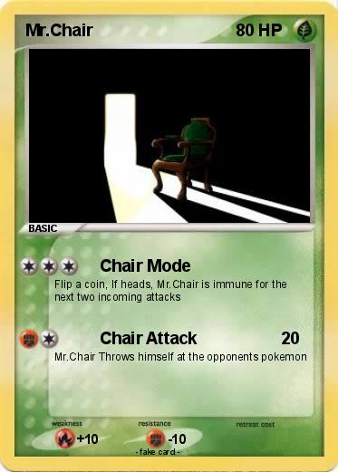 Pokemon Mr.Chair