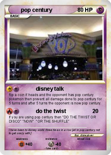 Pokemon pop century