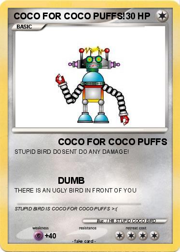 Pokemon COCO FOR COCO PUFFS!