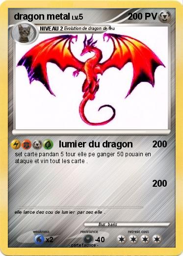 Pokemon dragon metal