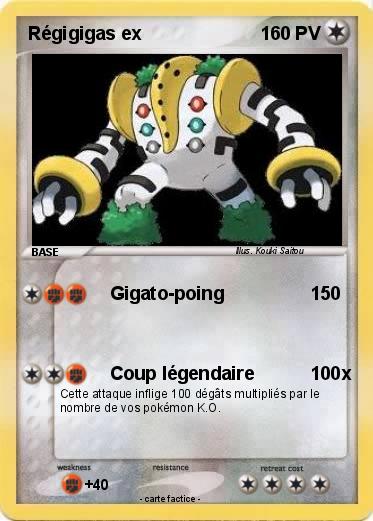 Pokemon Régigigas ex