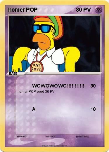 Pokemon homer POP