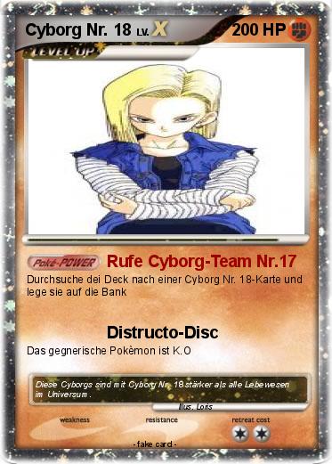 Pokemon Cyborg Nr. 18