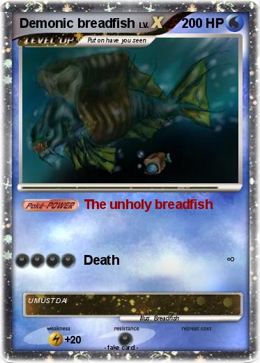 Pokemon Demonic breadfish