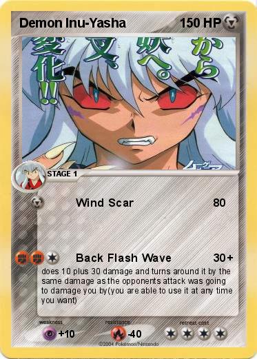 Pokemon Demon Inu-Yasha