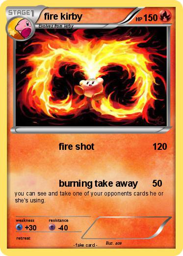 Pokemon fire kirby
