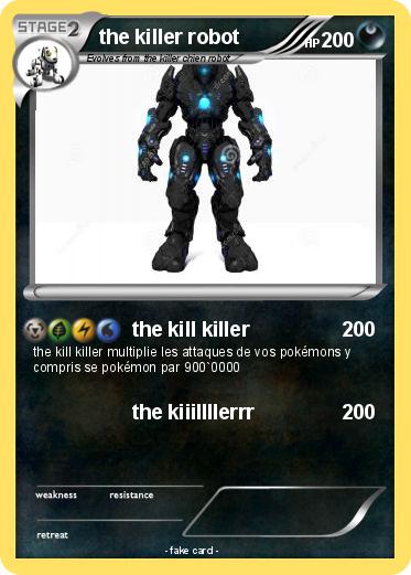 Pokemon the killer robot