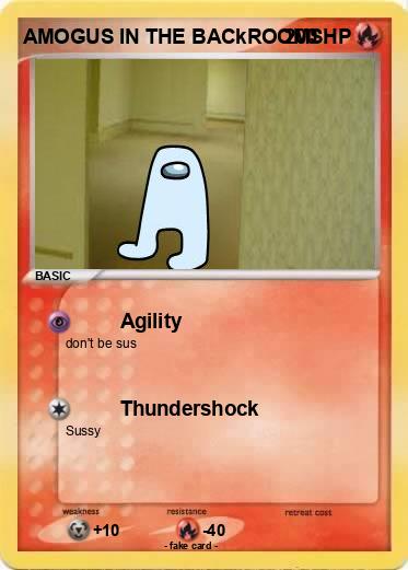 Pokemon AMOGUS IN THE BACkROOMS