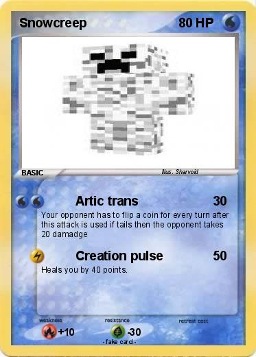 Pokemon Snowcreep