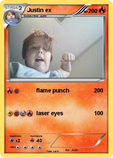 Pokemon Justin ex