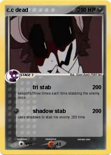 Pokemon c.c dead