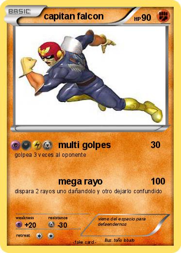 Pokemon capitan falcon
