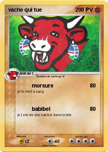 Pokemon vache qui tue