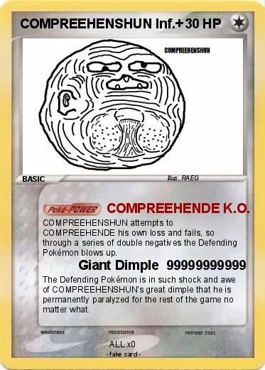 Pokemon COMPREEHENSHUN Inf.+