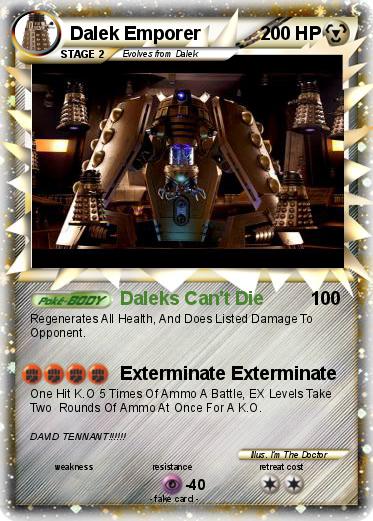 Pokemon Dalek Emporer