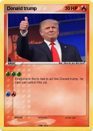 Pokemon Donald trump