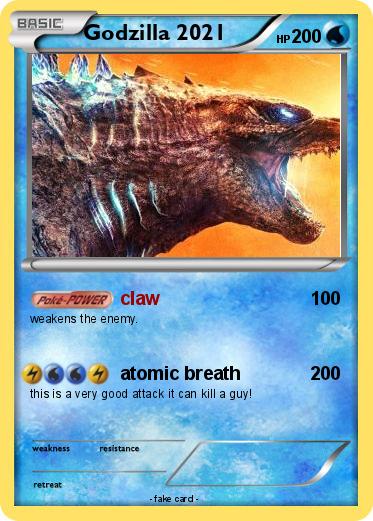 Pokemon Godzilla 2021