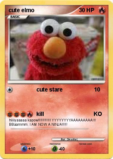 Pokemon cute elmo
