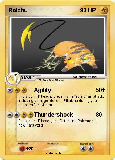 Pokemon Raichu