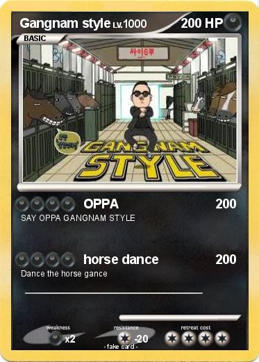 Pokemon Gangnam style