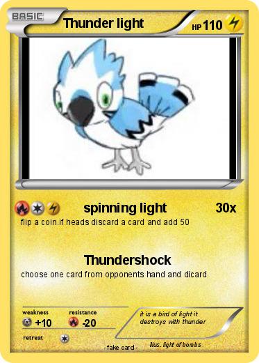 Pokemon Thunder light