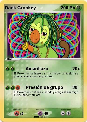 Pokemon Dank Grookey