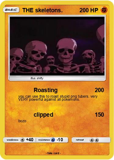 Pokemon THE skeletons.