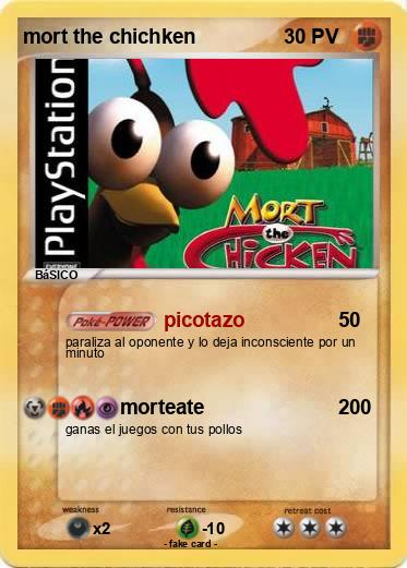 Pokemon mort the chichken