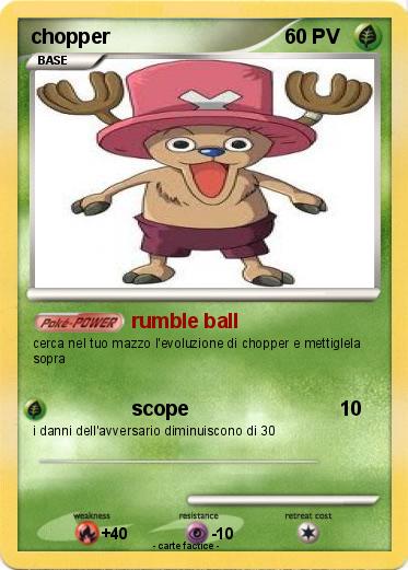 Pokemon chopper