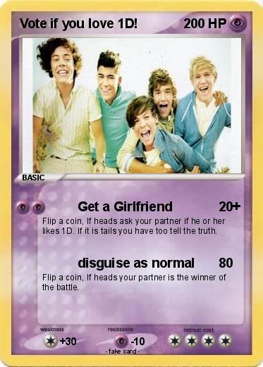 Pokemon Vote if you love 1D!