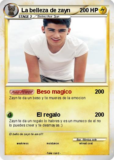 Pokemon La belleza de zayn