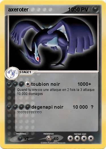 Pokemon axeroter                           10