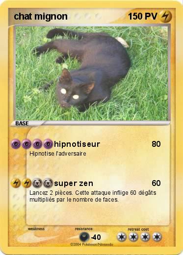 Pokemon chat mignon