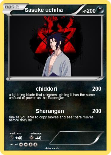 Pokemon Sasuke uchiha