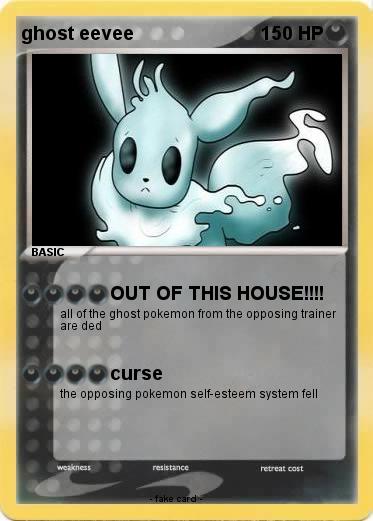 Pokemon ghost eevee